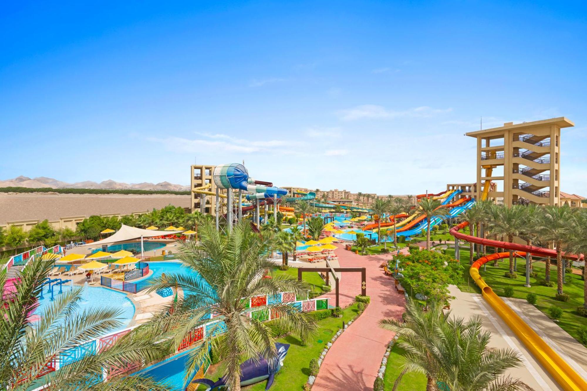 Hotel Rixos Premium Seagate Sharm El-Sheikh Exterior foto Overview of the park